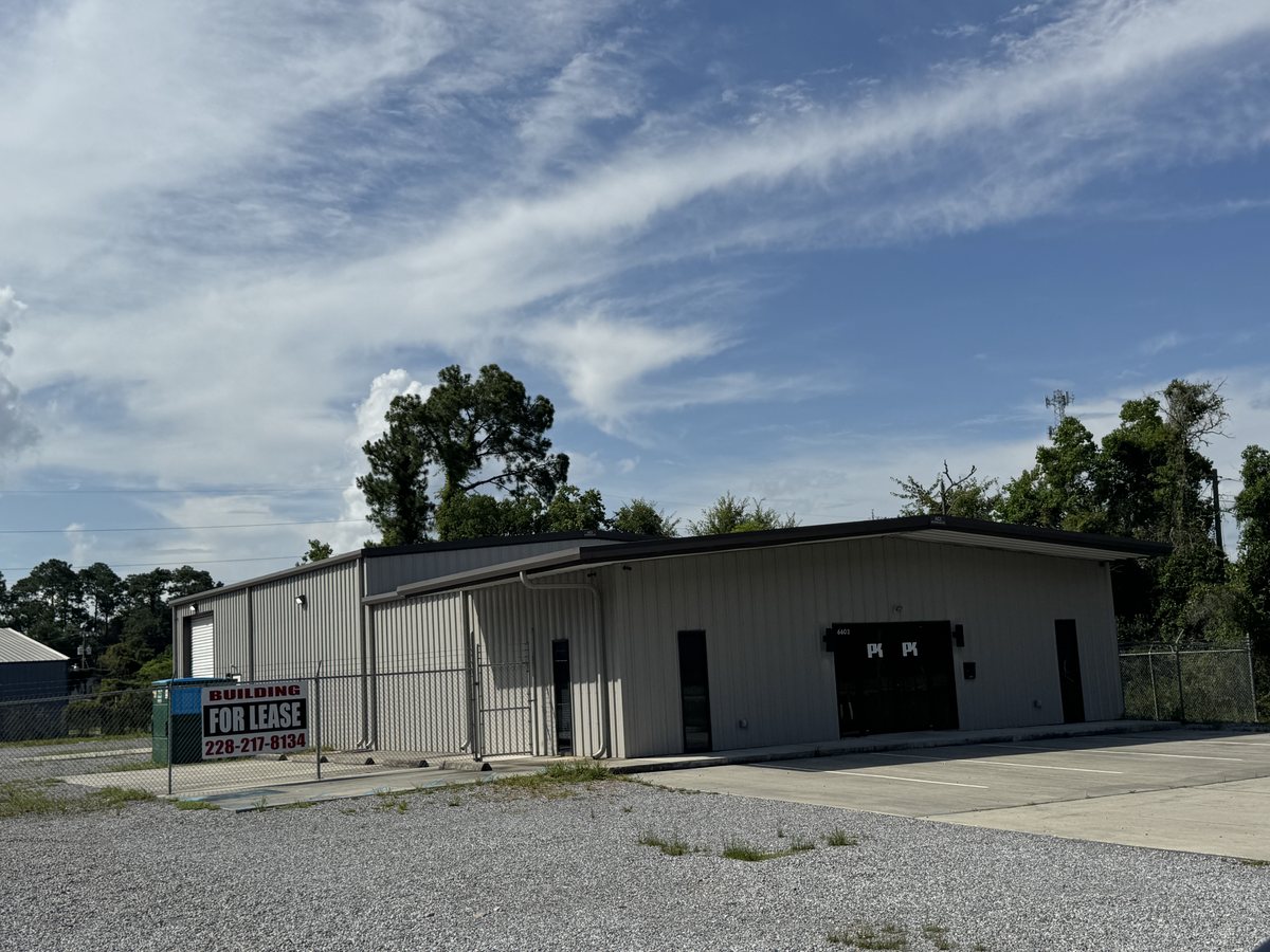 An example of available industrial space along the Moss Point corridor