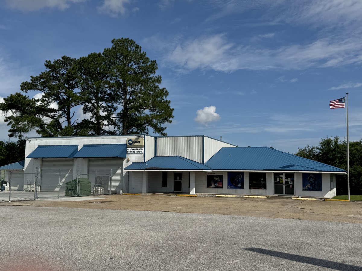 Wesco Gas and Welding Supply store on the Highway 63 corridor in Moss Point