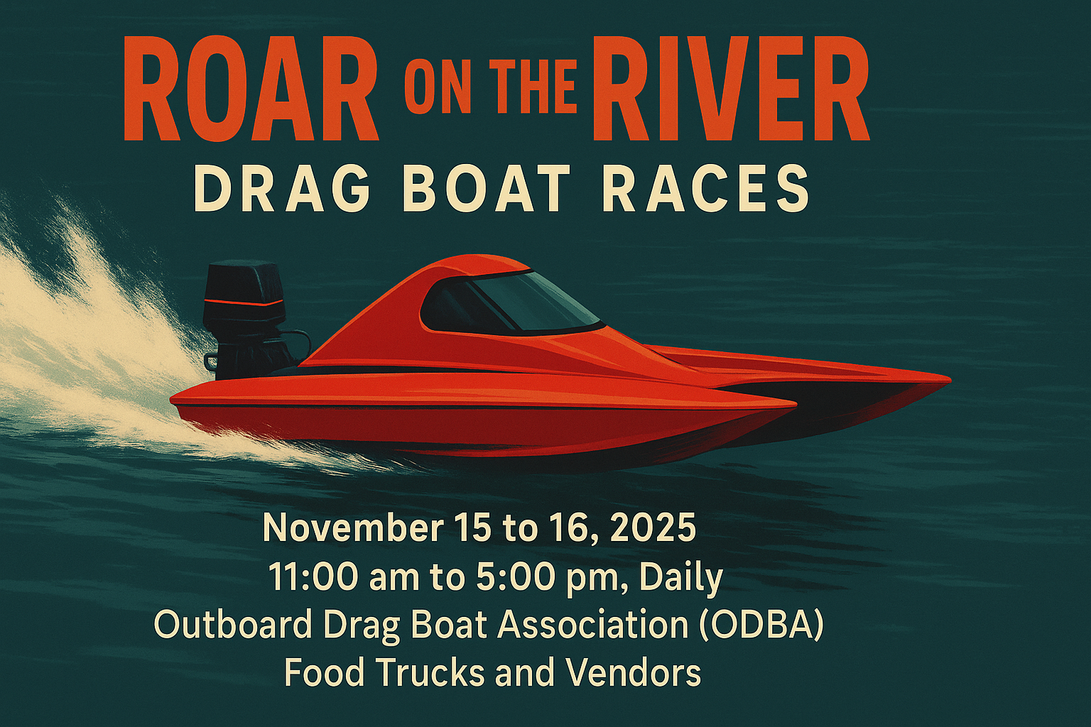 Roar on the River Drag Boat Races 2025