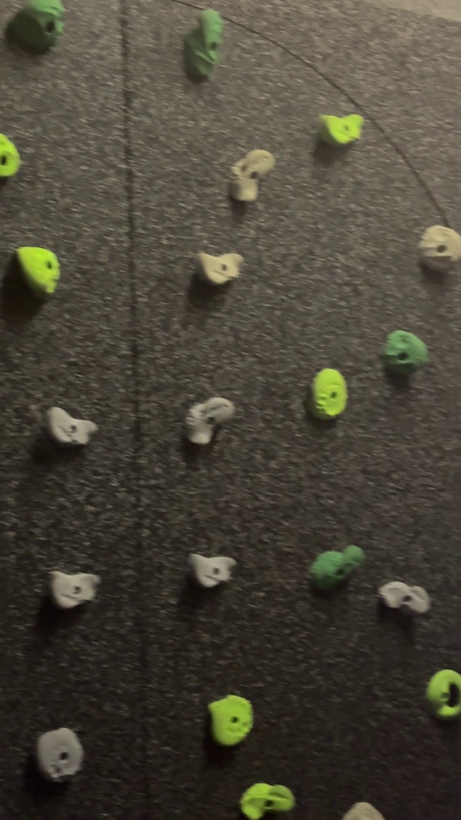 Indoor climbing wall